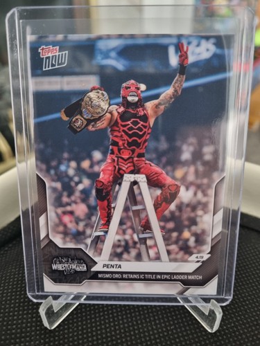 Wwe wrestlemania topps - wwe, now