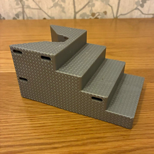 Wwe ring entrance steps - entrance, grey